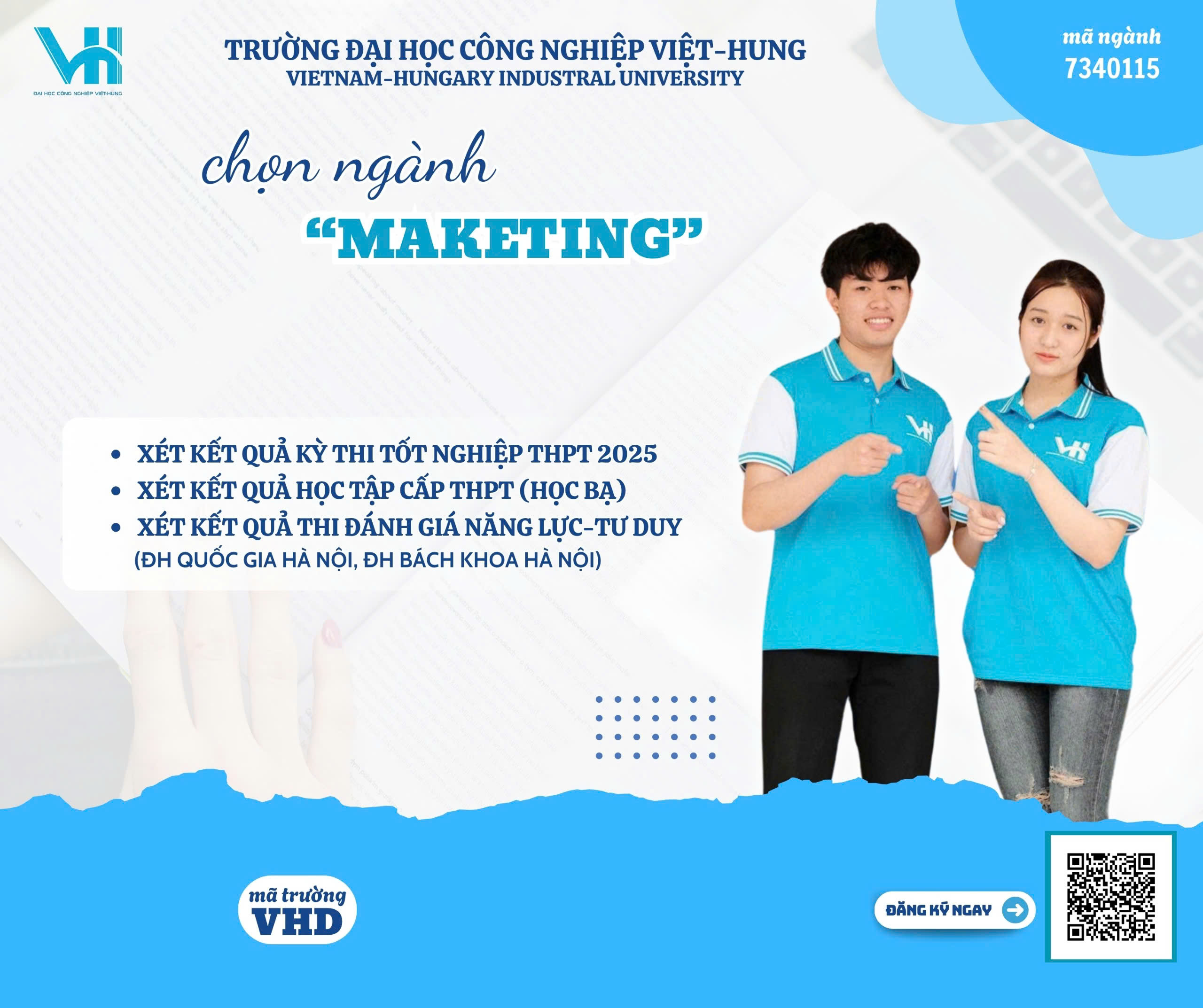 Ngành MARKETING (Mã ngành 7340115)